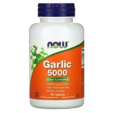 Garlic 5000 Now Foods - 90 таблеток