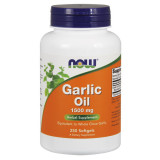 Часникова олія Now Foods (Garlic Oil) 1500 мг - 250 softgels Часникова олія Now Foods (Garlic Oil) 1500 мг - 250 softgels