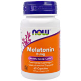 Для покращення сну NOW Foods Melatonin 3 mg 60 капсул Для покращення сну NOW Foods Melatonin 3 mg 60 капсул