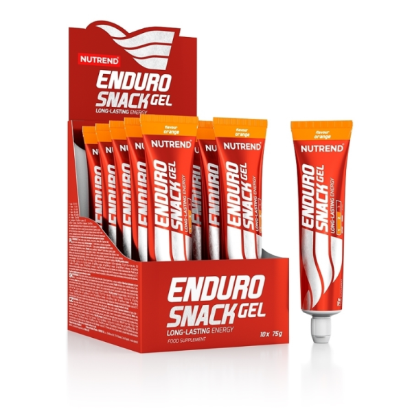 Блок Nutrend ENDUROSNACK tube, 12 шт по 75 грам