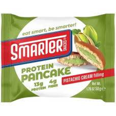 Протеїнові панкейки Smarter Snacks Protein Cocoa Pancake 55 г Фісташки (без цукру) х12 шт