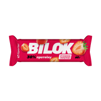 Блок Протеїнових батончиків Sporter Bilok 30% протеїну - 24 шт 60 г Полуниця