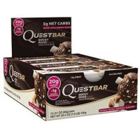 Блок батончиков Quest Protein Bar роки роад (60 грамм) - 12 шт