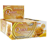Блок батончиков Quest Protein Bar банан ореховый мафин (60 грамм) - 12 шт