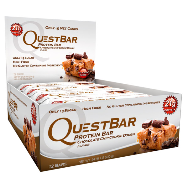 Блок батончиков Quest Protein Bar шоколадное пирожное (60 грамм) - 12 шт