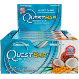 Блок батончиков Quest Protein Bar кокос кешью (60 грамм) - 12 шт Блок батончиков Quest Protein Bar кокос кешью (60 грамм) - 12 шт