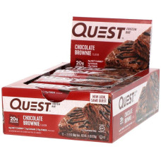 Блок батончиков Quest Protein Bar Шоколадный брауни (60 грамм) - 12 шт