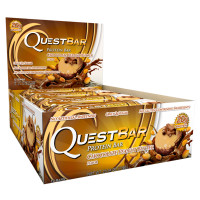 Блок батончиків Quest Protein Bar шоколад арахісове масло (60 грам) - 12 шт