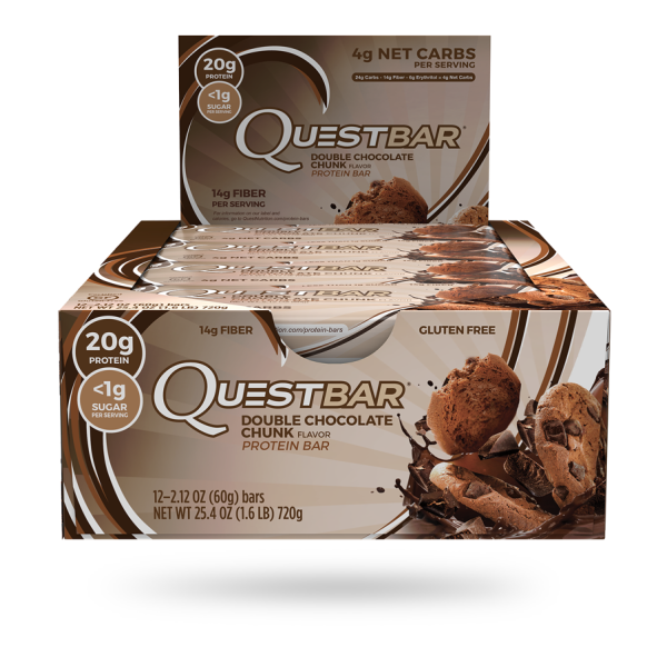 Блок батончиков Quest Protein Bar песочное печенье с шоколадом (60 грамм) - 12 шт