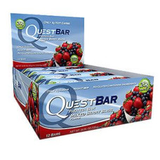 Блок батончиков Quest Protein Bar ягодный микс (60 грамм) - 12 шт