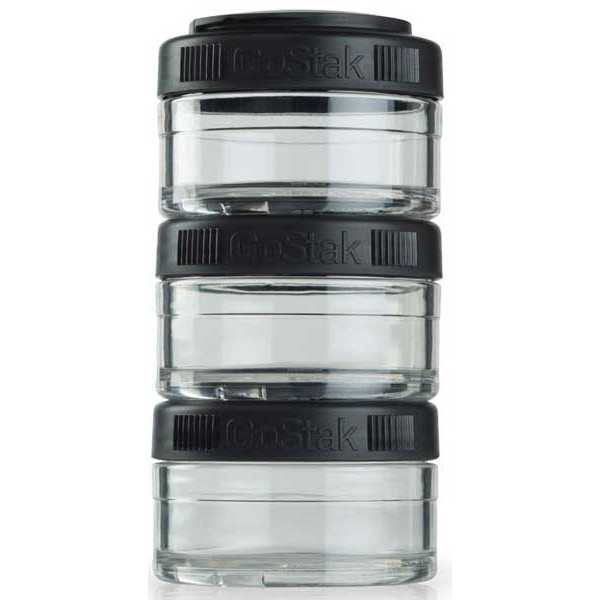 Контейнер BlenderBottle GoStak 3 Pak 100cc Black