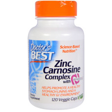 Zinc Carnosine Complex with PepZin Gl (120 капсул)