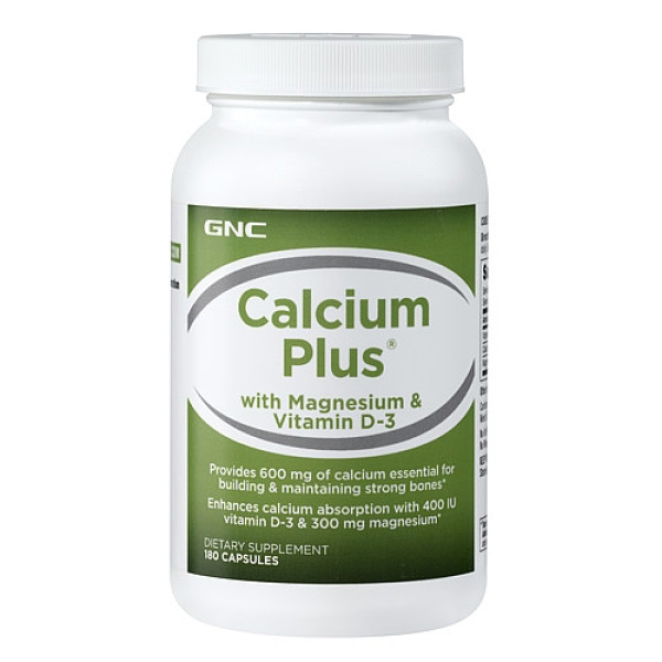 Calcium Plus 1000 з Magnesium & Vitamin D-3 (180 капсули)