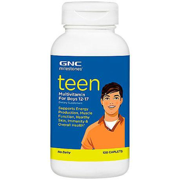Teen Multivitamin for boys 12-17 (120 caplets)