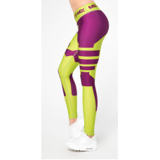 LEGGINGS Fit Girl Lime (M size)