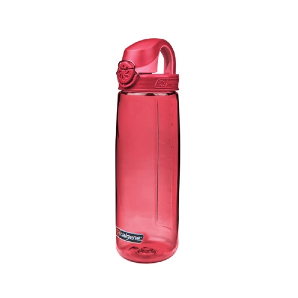 пляшка Nalgene On the Fly (OTF) 650ml Petal/Beet Red Cap
