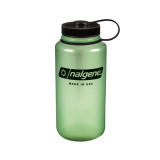 бутылка Nalgene Wide Mouth 1000ml Green Glow/Black Loop бутылка Nalgene Wide Mouth 1000ml Green Glow/Black Loop