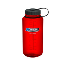 бутылка Nalgene Wide Mouth 1000ml Red/Black Loop