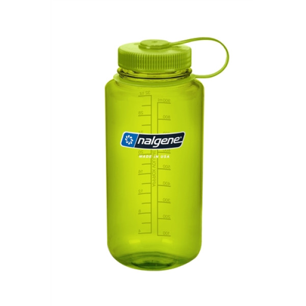 Пляшка Nalgene Wide Mouth (1000ml) Spring Green/Green loop