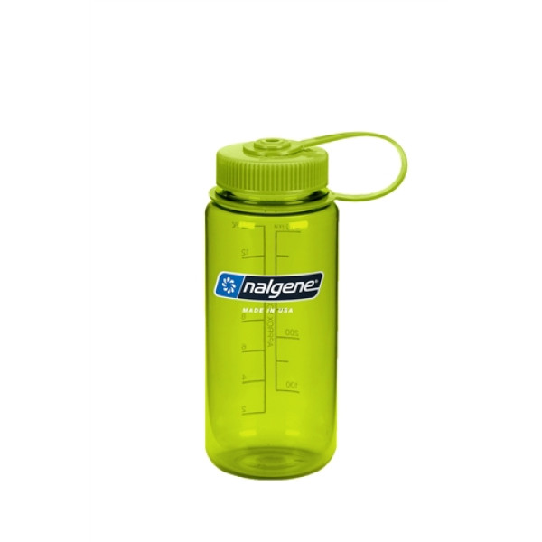 бутылка Nalgene Wide Mouth 500ml Spring Green Tritan