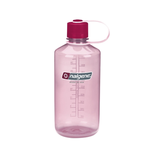 пляшка Nalgene Narow Mouth 1000ml Clear Pink