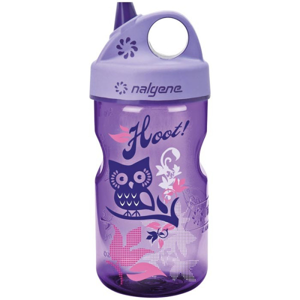 пляшка Nalgene Grip-n-Gulp 350ml Purple/Hoot