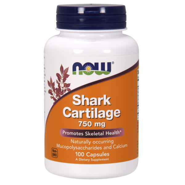 Акулий хрящь Shark Cartilage 750 mg (100 капсулы)