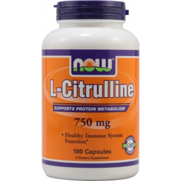 L-Citrulline 750 mg (180 капсул veg)