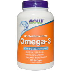 Omega-3 Cholesterol-Free (180 softgels)