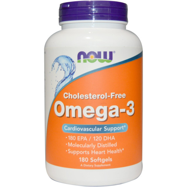 Omega-3 Cholesterol-Free (180 softgels)