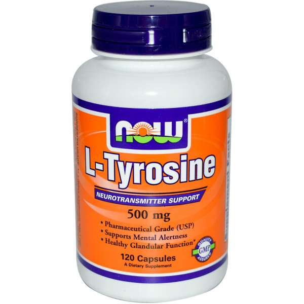 L-Tyrosine 500 mg (120 капсулы)