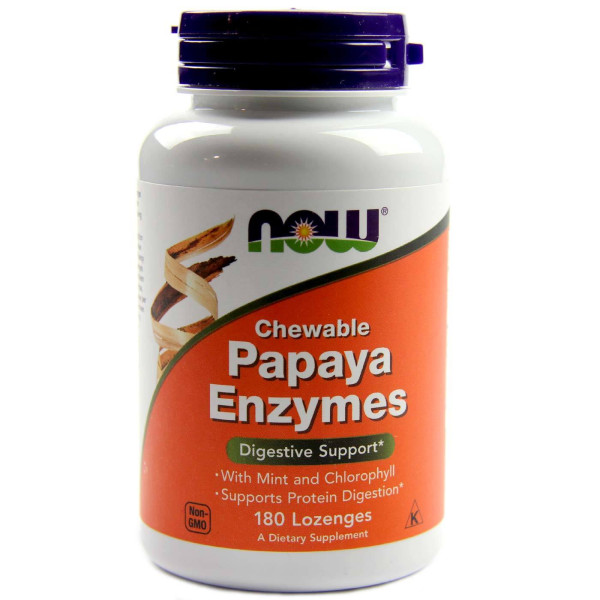 Chewable Papaya Enzyme (180 lozenges)