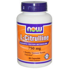 Citrulline 750 mg (90 veg капсулы)