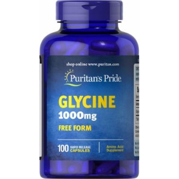 Glycine 1000 mg (100 капсул)