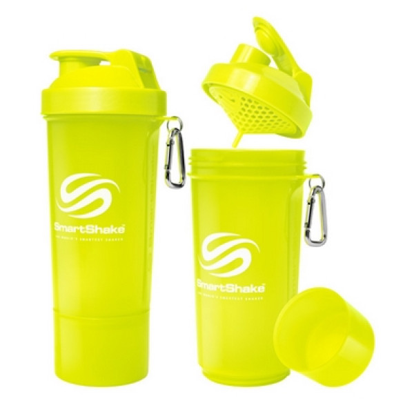 SmartShake Slim NEON Yellow (500 мл )