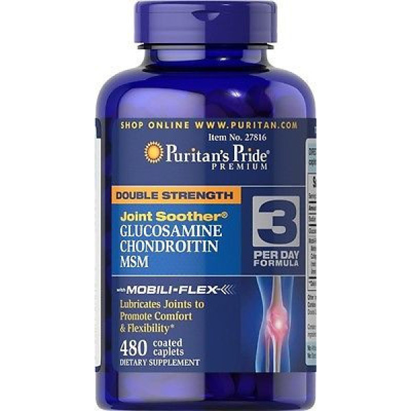 Double Strength Glucosamine, Chondroitin & MSM - 480 caplets