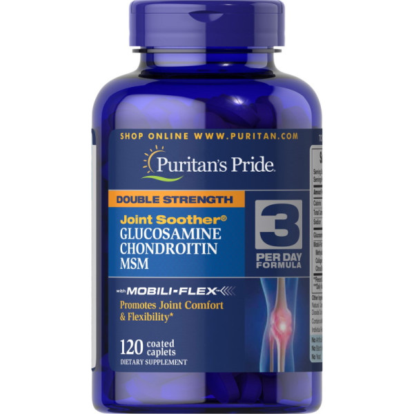 Chondroitin Glucosamine MSM Puritan's Pride, 120 таблеток