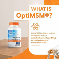 Хондропротектор Глюкозамін хондроїтин МСМ Doctor's BEST Glucosamine Chondroitin with Opti MSM 240 капсул