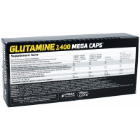 Глютамін Olimp L-Glutamine 1400 mega Caps (120 капсул)