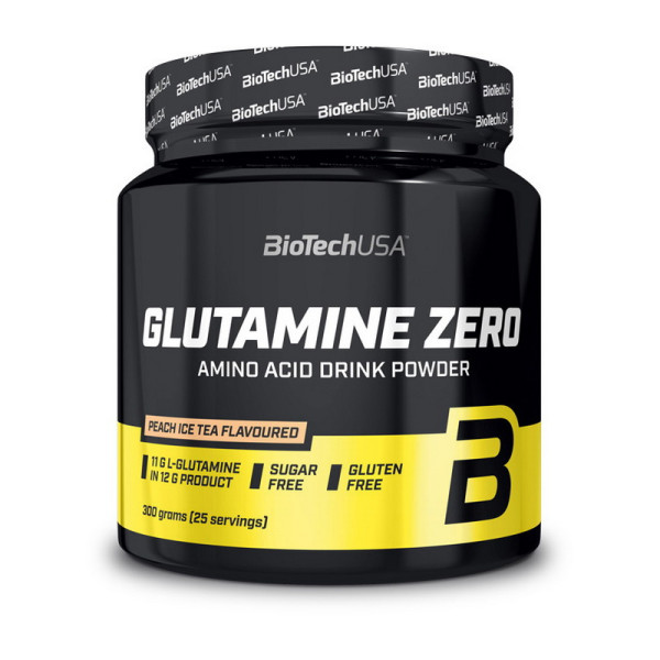 Глютамин BioTech USA GLUTAMINE ZERO (300 грам)