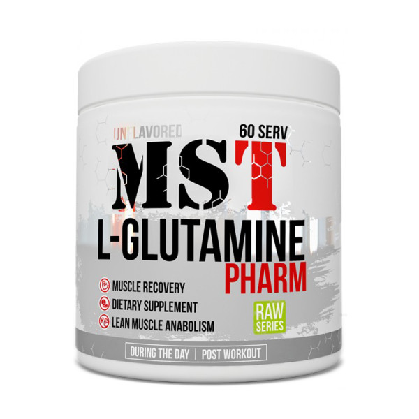 Глютамин MST L-Glutamine Pharm 300 g (без вкуса)