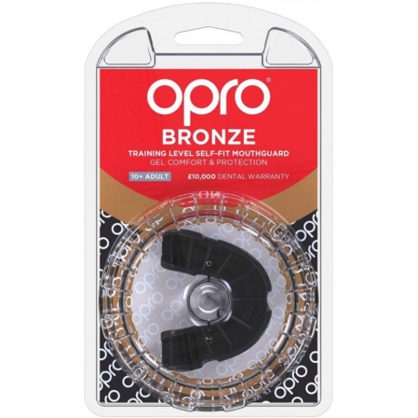 Капа OPRO Bronze Black (art.002184001) Капа OPRO Bronze Black (art.002184001)