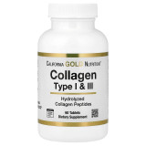 Гидролизованный коллаген типов 1 и 3 California Gold Nutrition гидролизованный коллаген типов I и III 3000мг 60 таблеток (1000 мг в 1 таблетке) Гидролизованный коллаген типов 1 и 3 California Gold Nutrition гидролизованный коллаген типов I и III 3000мг 60 таблеток (1000 мг в 1 таблетке)