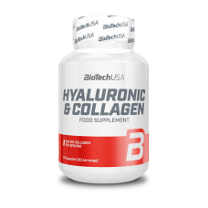 Коллаген BioTech USA Hyaluronic & Collagen (30 капсул)