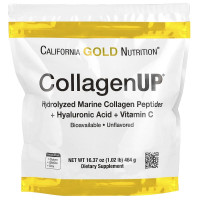 California Gold Nutrition CollagenUP - Морський колаген з Гіалуроновою кислотою та вітаміном С - 464 грам