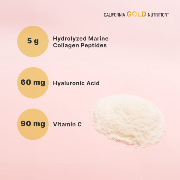 Морський колаген-пептид California GOLD Nutrition, CollagenUP, з гіалуронкою та вітаміном C, 206 грам Морський колаген-пептид California GOLD Nutrition, CollagenUP, з гіалуронкою та вітаміном C, 206 грам