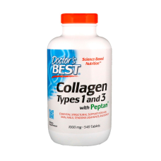 Комплекс для суставов и связок Doctor's Best Collagen Types 1&3 1000 mg 540 tabs