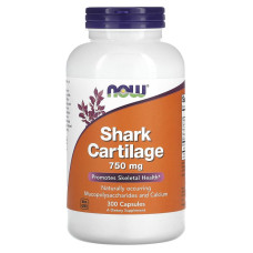Акулий хрящь Shark Cartilage 750 mg (300 капсулы)