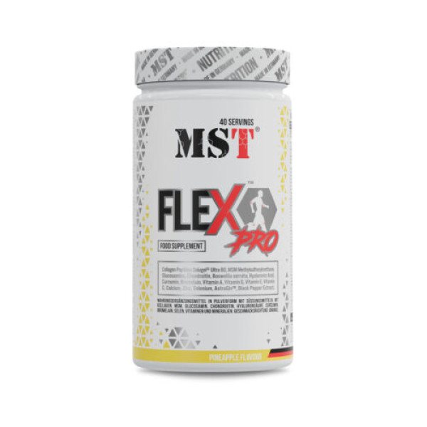 Комплекс для суглобів та зв'язок MST Flex Pro Нова Посилена Формула, 600 грам NEW! Комплекс для суглобів та зв'язок MST Flex Pro Нова Посилена Формула, 600 грам NEW!