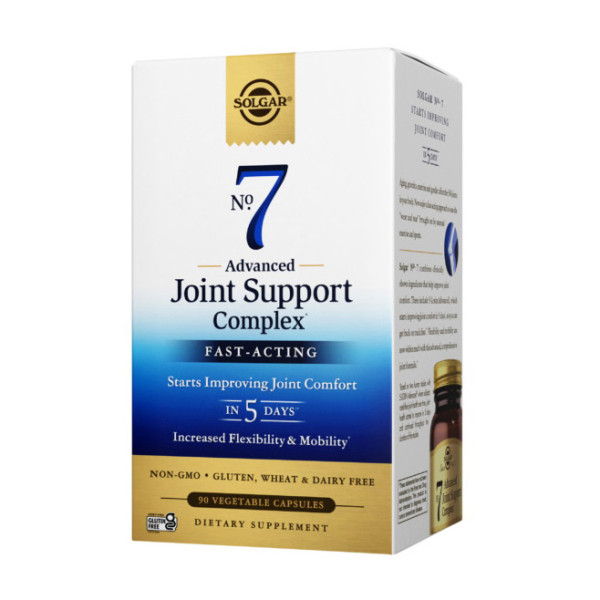 Хондропротектор Solgar No.7 Joint Support Комплекс комфорт и поддержка суставов 90 капсул